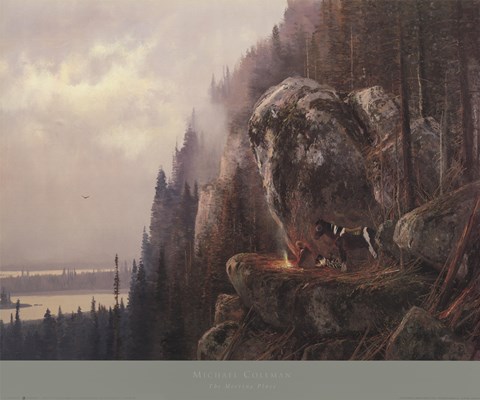 Framed Meeting Place Print