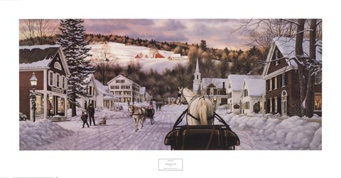 Framed Sleigh Bells Too Print