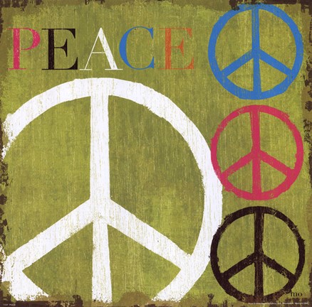 Framed Peace Print