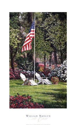 Framed At Ease Print