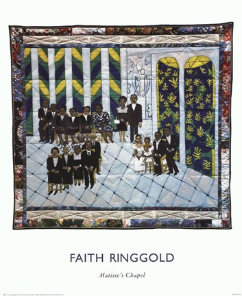 Framed Matisse's Chapel Print