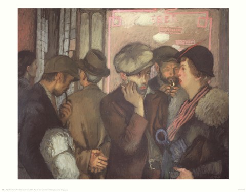 Framed Sixth Avenue Print