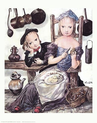 Framed in the Kitchen Print