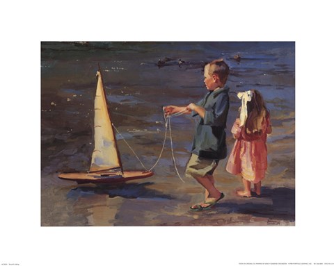 Framed Smooth Sailing Print