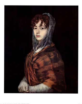 Framed Senora Sabasa Garcia Print