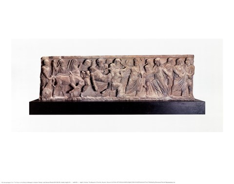 Framed Sarcophagus Front Return of the Bod Print