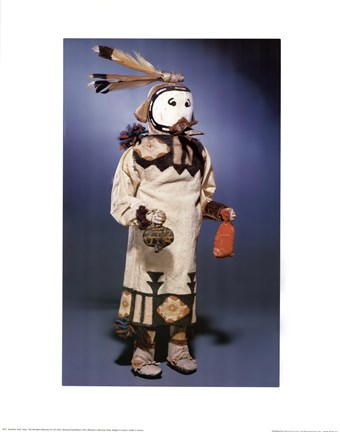 Framed Kachina Doll Print