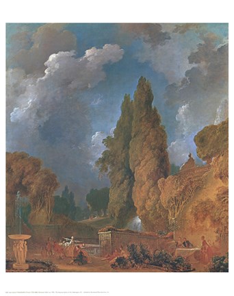 Framed Blind-Man's Buff Print