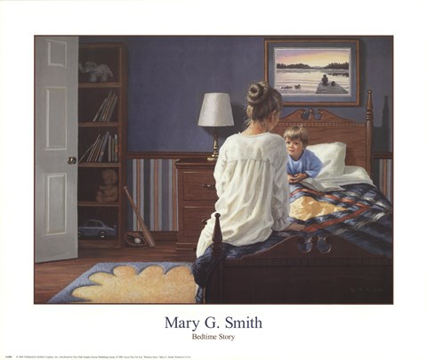 Framed Bedtime Story Print