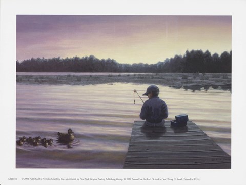 Framed School Is Out Print