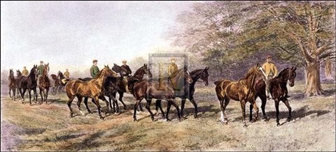 Framed in Training Pm Print