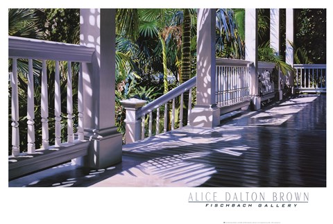 Framed Patrick&#39;s Porch Print