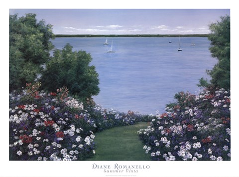 Framed Summer Vista Print