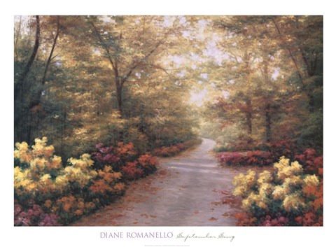 Framed September Song Print