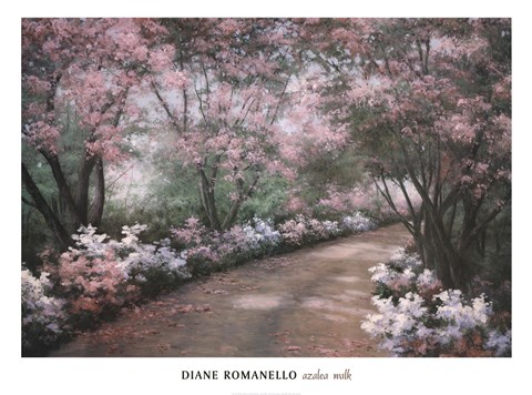 Framed Azalea Walk Print
