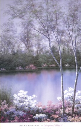 Framed Springtime Melody II Print