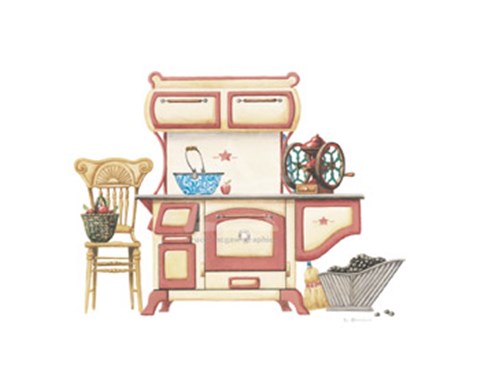 Framed Cookin&#39; with Coal Print