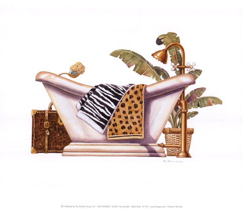 Framed Safari Soak Print