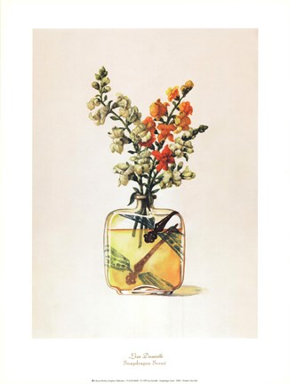 Framed Snapdragon Scent Print