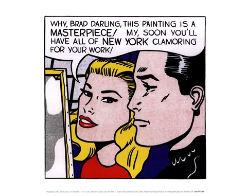 Framed Masterpiece, 1962 Print