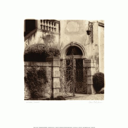 Framed Volterra, Toscana Print