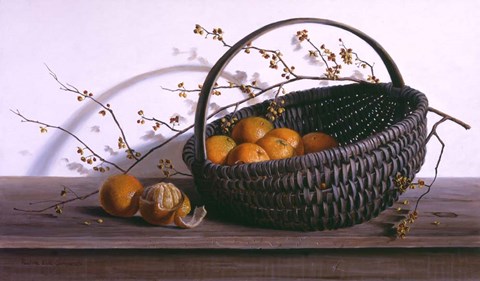 Framed Oranges Print