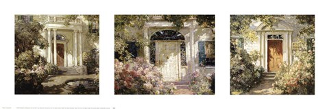 Framed Doorway Trilogy Print