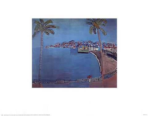 Framed Bay of Angels Print