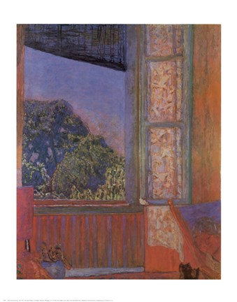 Framed Open Window Print