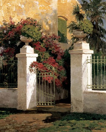 Framed Jardi Colonial Print