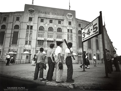 Framed Yankee Boys Print