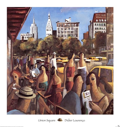 Framed Union Square Print