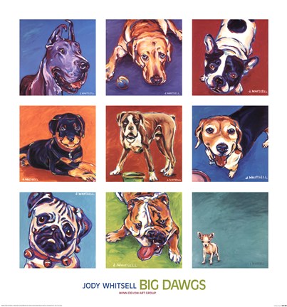 Framed Big Dawgs Print