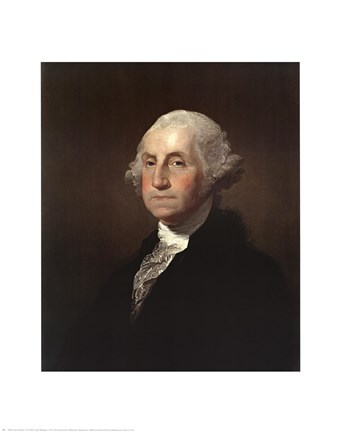 Framed George Washington - Left Print