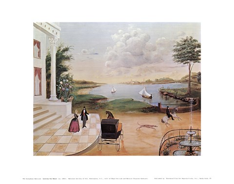 Framed Leaving the Manor Print