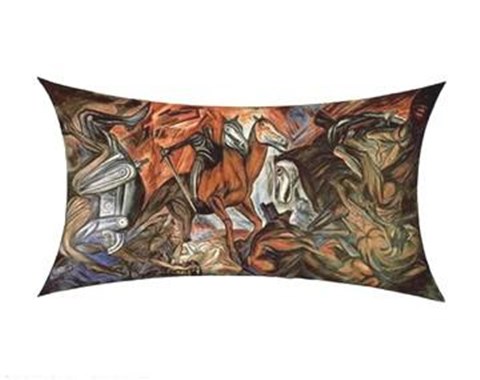 Framed Two-Headed Horse Print