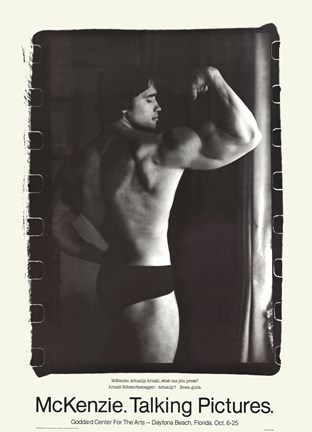 Framed Schwartzenegger Print
