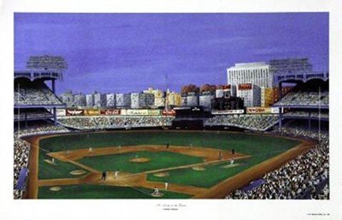Framed At Home In The Bronx Print