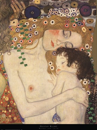 Framed Three Ages (Detail) Print