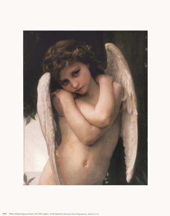 Framed Cupidon Print