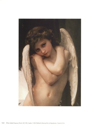 Framed Cupidon Print