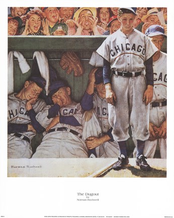 Framed Dugout Print