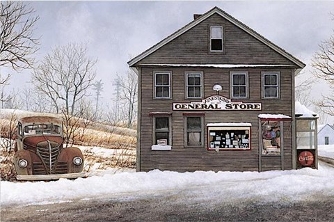 Framed General Store Print