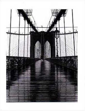 Framed Brooklyn Bridge Print