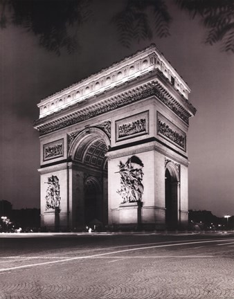Framed Arc de Triomphe Print