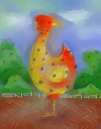 Framed She She Spotted Print