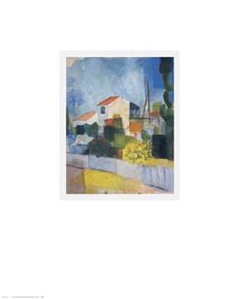 Framed Helle Haus Print