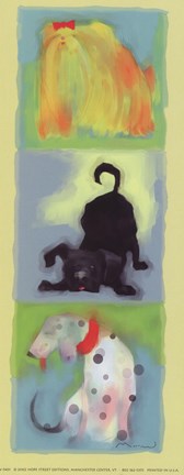 Framed Puppy Panel Print