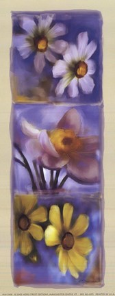 Framed Daisy Panel Print