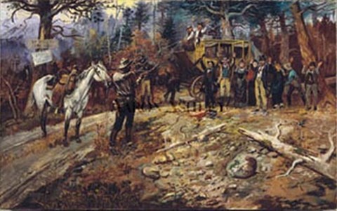 Framed Hold Up Print